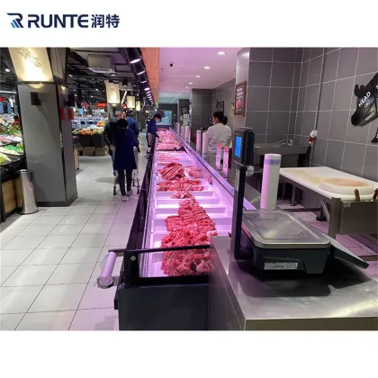Supermarket Meat Chiller Display Refrigeration Solutions