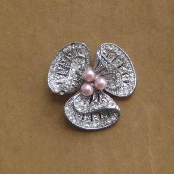 pearl rhinestone diamante brooches for bridal wedding
