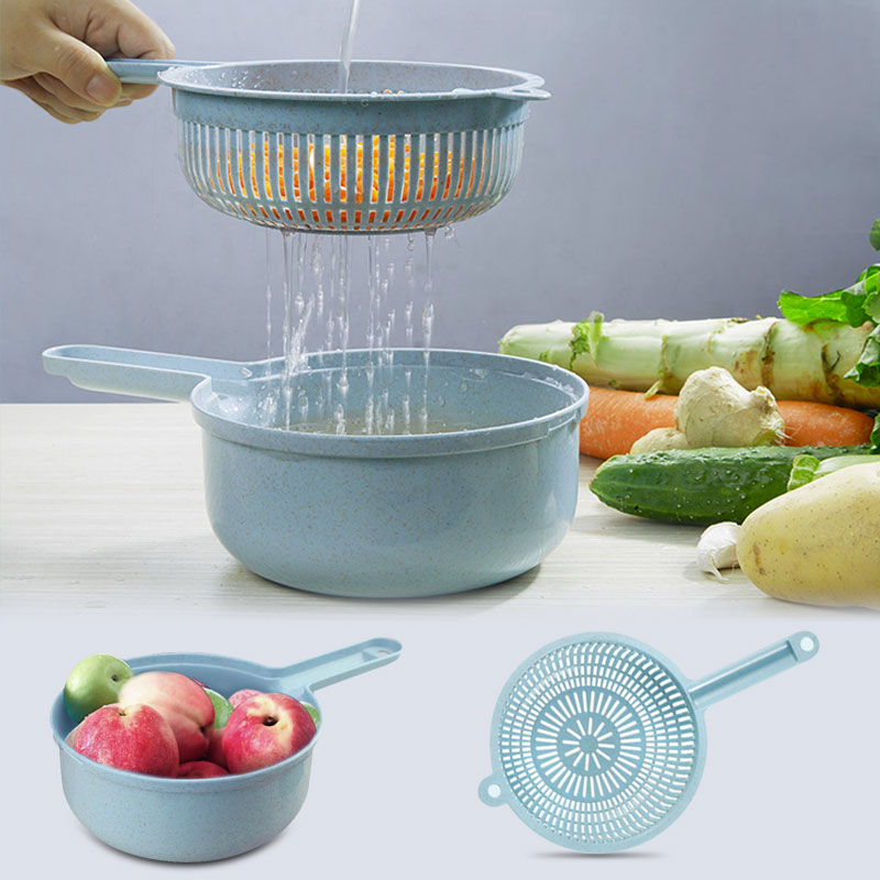 Mandoline Slicer Vegetable Slicer Potato Peeler Carrot Onion Grater with Strainer Vegetable Cutter 8 in 1 Kitchen Accessories