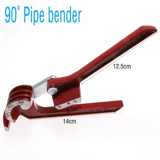 180° 6/8/10mm Tube Pipe Bender/Copper Tube pipe bend/Air Conditioning Tube bender for the industrial pipe Manual Elbow Tool