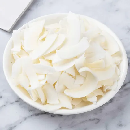 Bulk Healthy Snack: Natural Dried Unsweetened Coconut