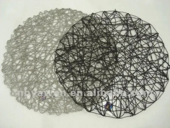 round paper placemats