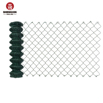 Fencing del collegamento a catena a rete filo rivestito in PVC