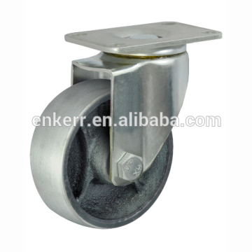 medium duty caster wheel,swivel,rigid,and swiverl bracket cast iron caster