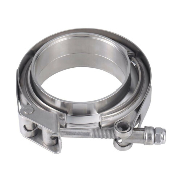 Clamp a V-banda a rilascio rapido per flange tubi di scarico di scarico turbo-RA RACING 1.5 '' a 4 '' KAIFA-005