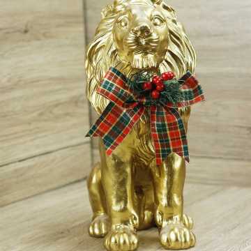 Gold Black Lion Statue: Eine königliche Heimdekoration, die vom König der Löwen inspiriert wurde