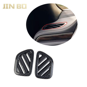 LHD Quality Carbon Fiber Dashboard AC Vent Outlet Cover for Chevy Chevrolet Tahoe 2020-2022