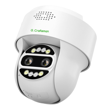 G4-P5FVD-M4H 4K 8MP Wireless 4G PTZ Dome Camera with SIM Card and Dual Light Motion Detection