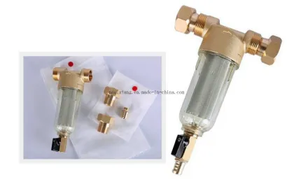 Brass Strainer Filter Valve Transperent Type with Sst Mesh Filter Water Pre Filter/Pre-Filter for Water Treatment