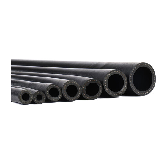 Cotton thread braided winding oil-resistant rubber hose