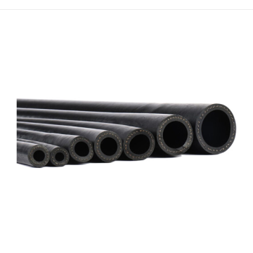 Cotton thread braided winding oil-resistant rubber hose