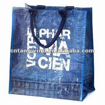 eco-friendly pp woven shopping bag