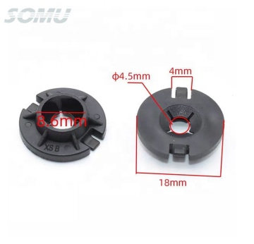 Tesla Car Rear Wheel Arch Cover Leaf Plate Clip Fastener