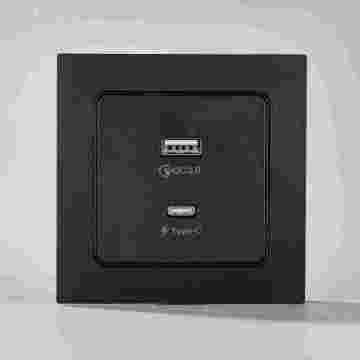 Connettore di ricarica rapido USB standard di tipo C UE