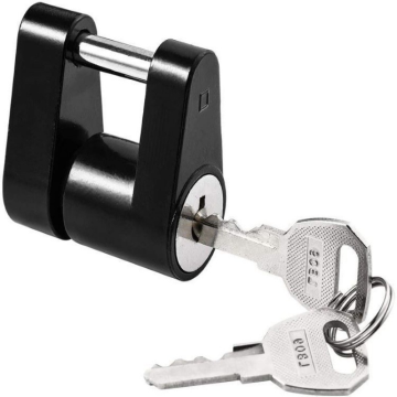 1/4 Inch Zinc Alloy Lock Small Trailer Lock Connector - Trailer Accessories for RV Truck