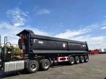 Rear Tipping Tipper Semi Truck Dump Trailer