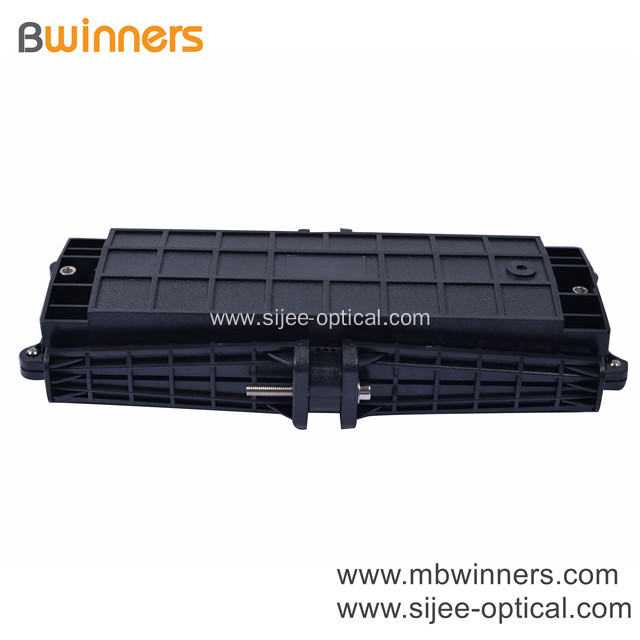 Horizontal Type Fiber Optic Splice Closure With 3 Inlets/Outlets Up To 96 Cores