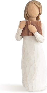 Willow Tree Love of Learning Figure, Open Books, Open Minds