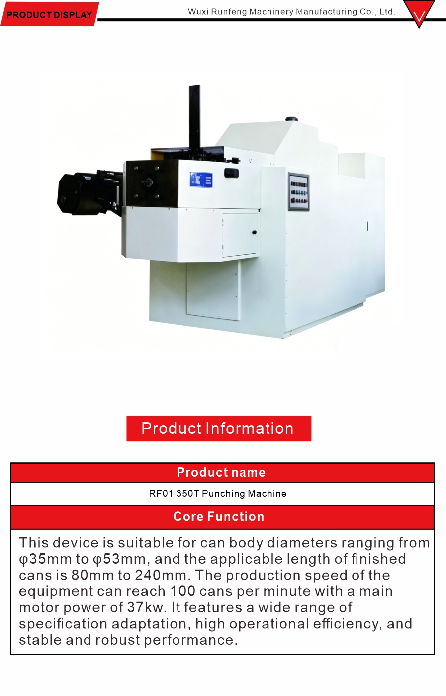 Efficient Stamping Production Line