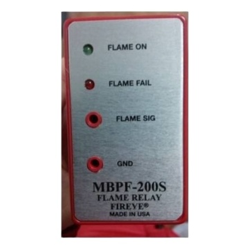 IGITIONマシン用のバルブガスバーナーコントローラーボックスMBPF -200年by America Fireye -New＆Original、Red USA 1.5年保証