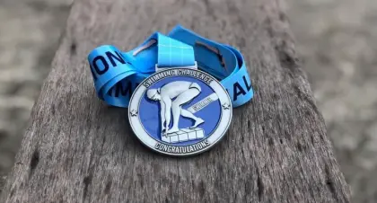 Custom 2020 Zinc Alloy Swimming Sport Medal