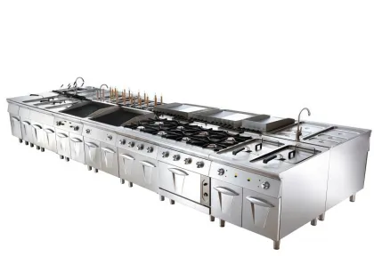 Commercial Modular Stainless Kitchen Cooking Station