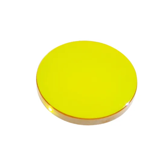 25.4mm ZnSe Zinc Selenide Optical Infrared Windows with Coating