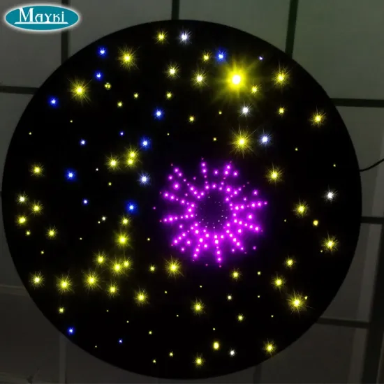 Custom Made Fiber Optic Star Ceiling Panels and Hydra System