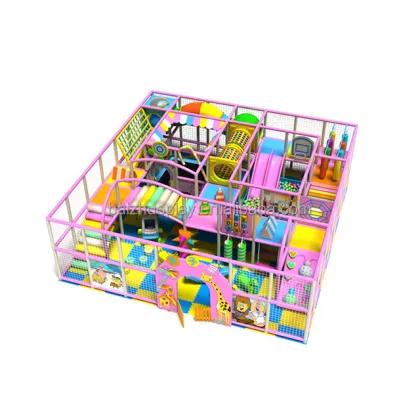 Indoor Soft Play Equipment Set for Children: Playland and Safety Focused Fun