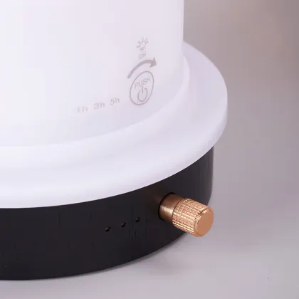 Handcrafted 140ML Ceramic Bamboo Hevea Aromatherapy Humidifier and Essential Oil Diffuser