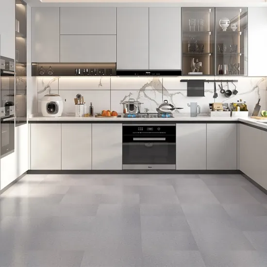 PVC Bathroom and Kitchen Flooring: Anti-Slip, Reusable without Glue