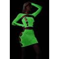 Tearable Sexy Hollow Luminous Flirting Net Dress