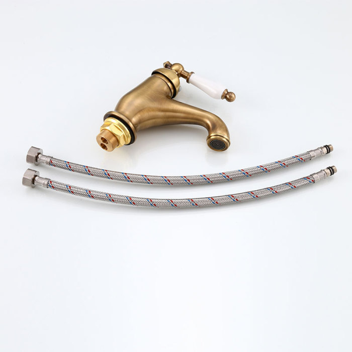 Elegant Electroplated Basin Faucet 35mm