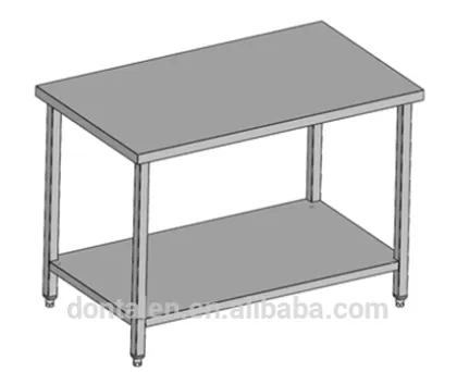 Update International stainless steel work table benche