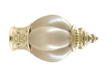 Luxurious Curtain Rods with jade heads