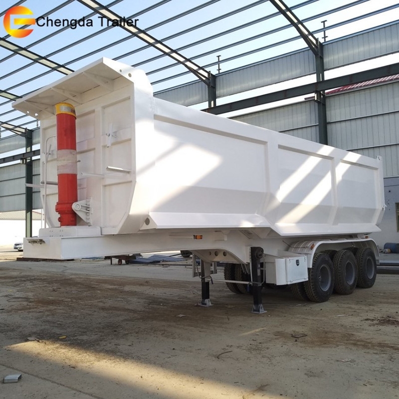 34 Ton 2nd Hand Aggregate Tipper Trailer