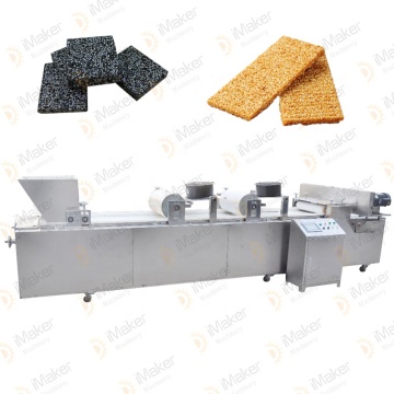 PLC-Controlled Fully Automatic Candy Bar Machine for Sesame Peanut Seed Bars