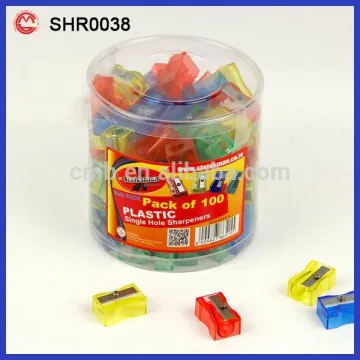 plastic cheap wholesale colour pencil sharpener