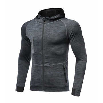 Men compression quick trying hoodies