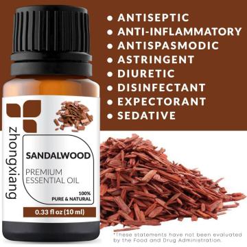 Private Label 100% Pure Sandalwood Essential Oil