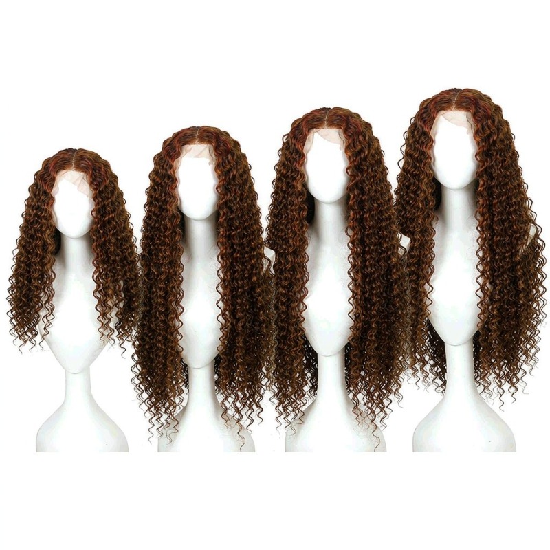 Curly Human Hair Lace Closure Wig