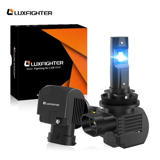LUXFIGHTER High Efficiency H13 LED Headlights Bulbs, 100W, 8000LM, Fanless
