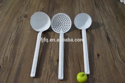 Steel Enamel Kitchen Utensil Set Kitchenware