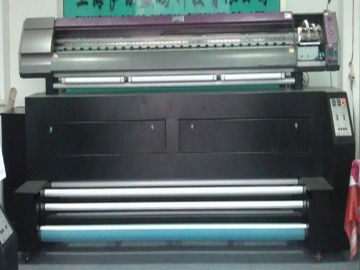 Two Dx5 Printhead / Dye Sublimation Fabric Printer High Resolution 1440dpi