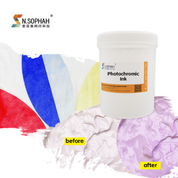 High Quality Water-Based Photochromic Ink for Screen Printing Clothes