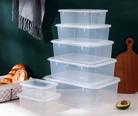 Fruit plastic crisper refrigerator refrigerated food box