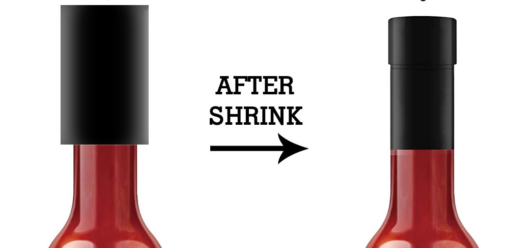 Black shrink bands