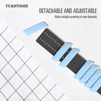 Adjustable Gym Fitness Silicone Ankle Leg Energy Bangles & Wrist Weights Bracelet