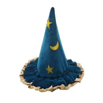 Wholesale Witch Hat Party Decorations - Blue Star Festival Hat