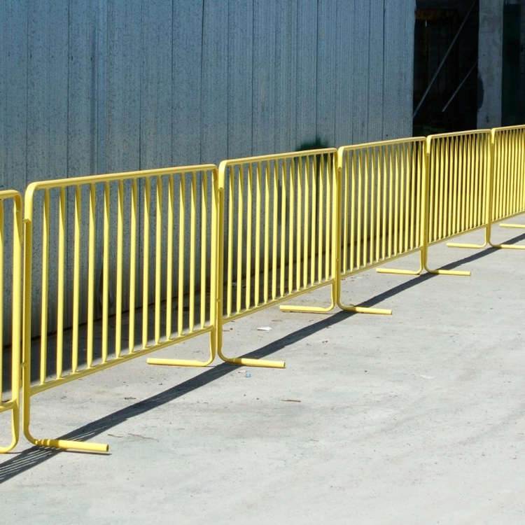 Heavy Duty Interlocking Steel Barricade for concerts